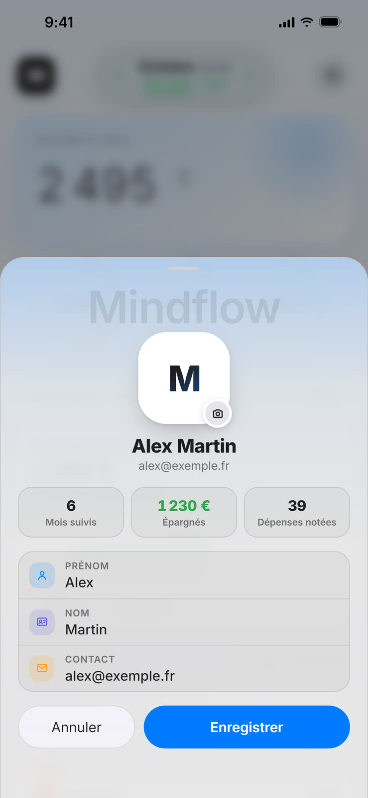 Profil utilisateur